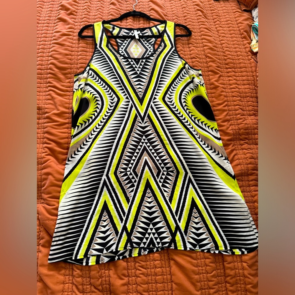 Super cute Seafolly racerback shift dress! Size L.